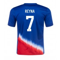 United States Giovanni Reyna #7 Replica Away Shirt Copa America 2024 Short Sleeve